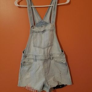 Old Navy overall shorts.